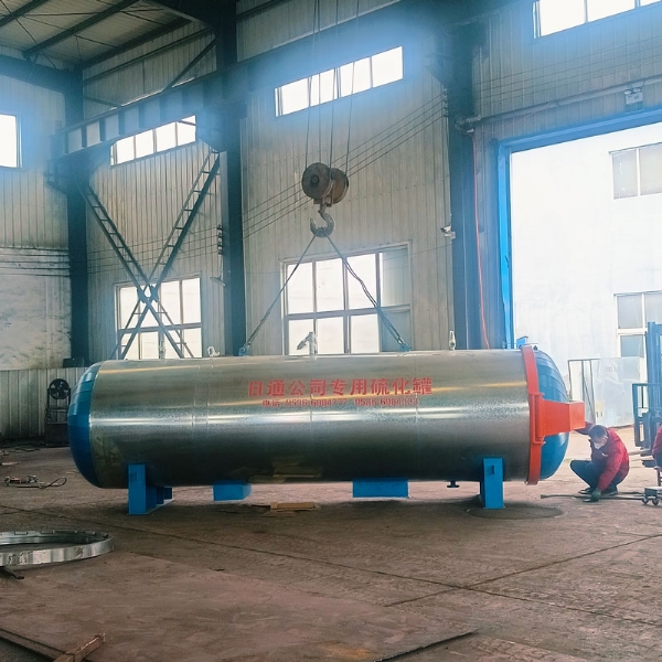 硫化罐發(fā)貨案例-陜西西安